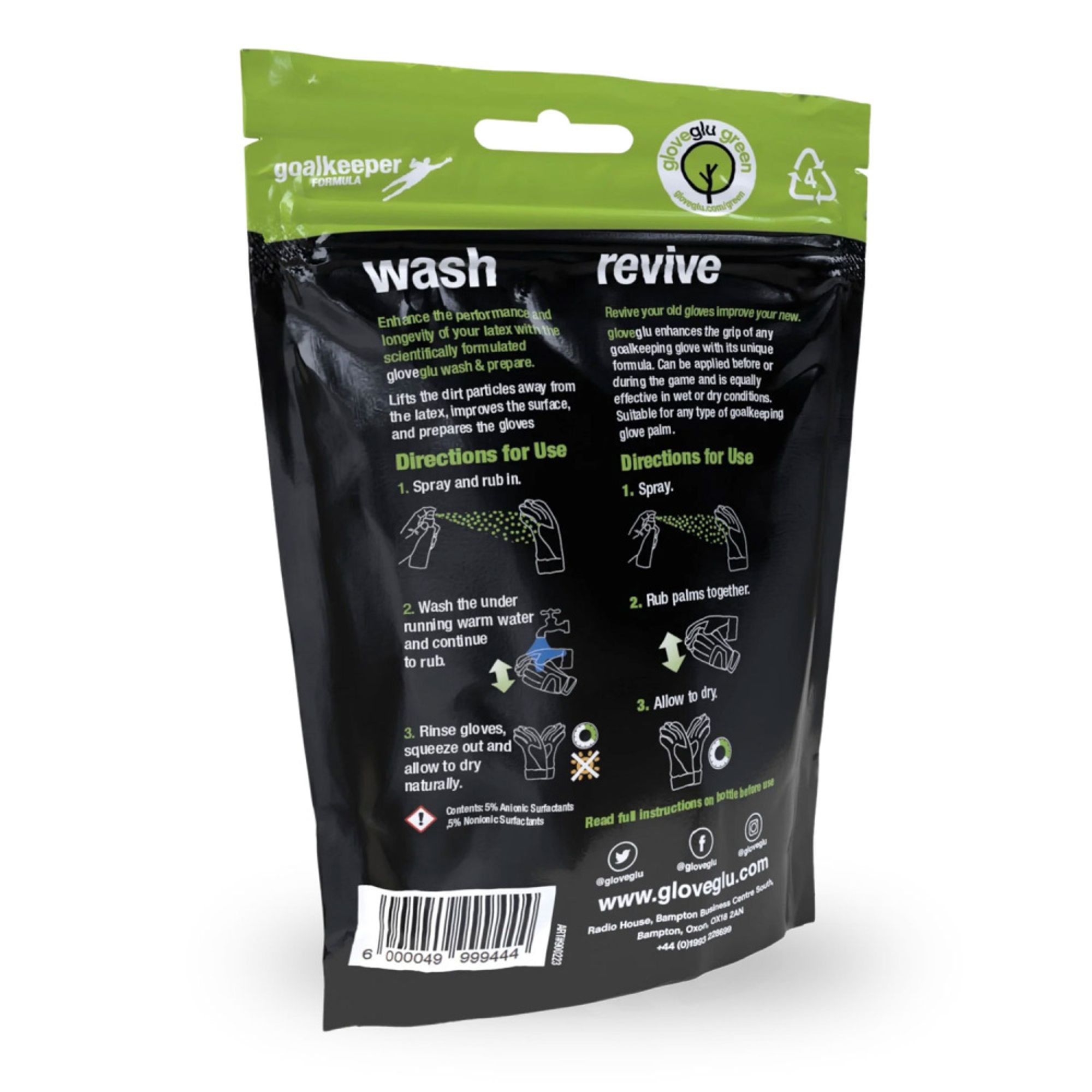 Gloveglu Glu 'n' Wash